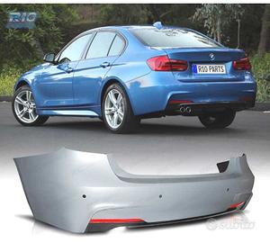 PARAURTI POSTERIORE BMW F30 LOOK M PDC DOPPIO USCI