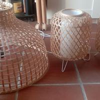 Lampadario e abajour