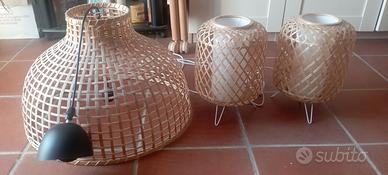 Lampadario e abajour