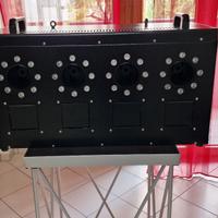 Macchina led fog e bolle di sapone