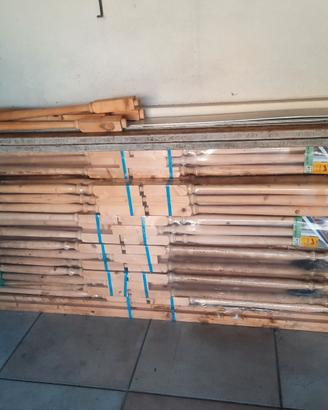 12 Kit Ringhiera/Balaustra Legno BURGER PACK ROYAL