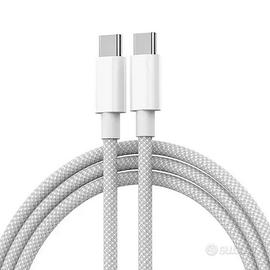 Cavo USB-C a USB-C 60W – Ricarica Rapida Nylon