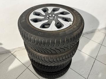 CERCHI 4 fori GOMME michelin 195/65 R15 INVERNALI