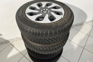 CERCHI 4 fori GOMME michelin 195/65 R15 INVERNALI