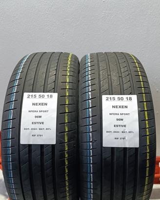 2 GOMME 215 50 18 NEXEN RIF3791