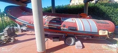  gommone Marshall M80 con motore e carrello