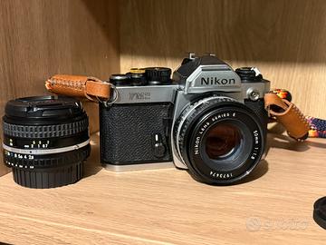 Nikon FM2 + 50mm f/1.8 + 28mm f/2.8