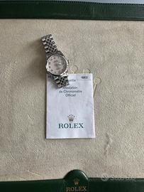 Rolex Datejust 16200 con garanzia