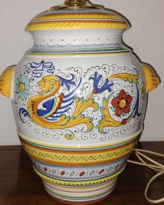 Lampada ceramica Deruta 