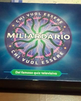 Gioco in scatola: chi vuole essere milionario