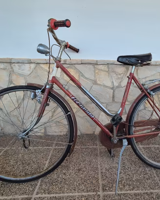 Bicicletta d'epoca Legnano da passeggio ruota 26