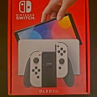 Nintendo Switch OLED bianca + Scatola + Accessori