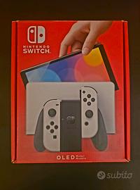 Nintendo Switch OLED bianca + Scatola + Accessori