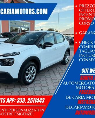 Citroen C3 1.5 Blue-HDi 102CV Feel Pack - 2022