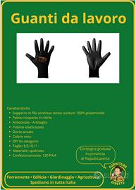 120 paia di guanti da lavro