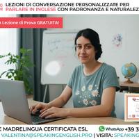 Lezioni di Conversazione Inglese - Prova Gratuita
