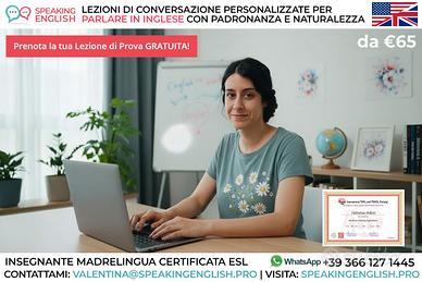 Lezioni di Conversazione Inglese - Prova Gratuita