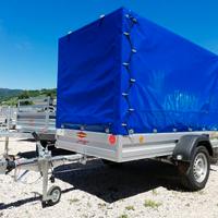 Carrello rimorchio auto centinato