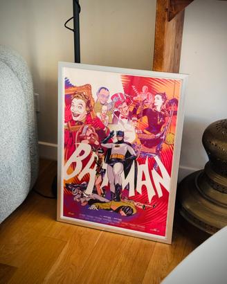 Quadro 50x 70, poster Batman nel 1966, Adam West