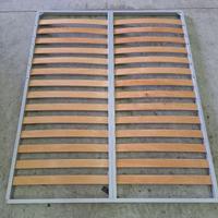 Rete matrimoniale 160x195 cm a doghe, difettata