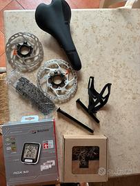 Accessori demontati da bici nuova