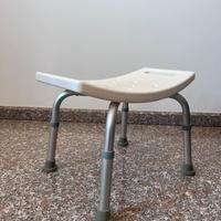 Sgabello doccia per anziani