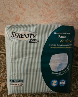 Mutandine assorbenti Serenity M - 48 pacchi