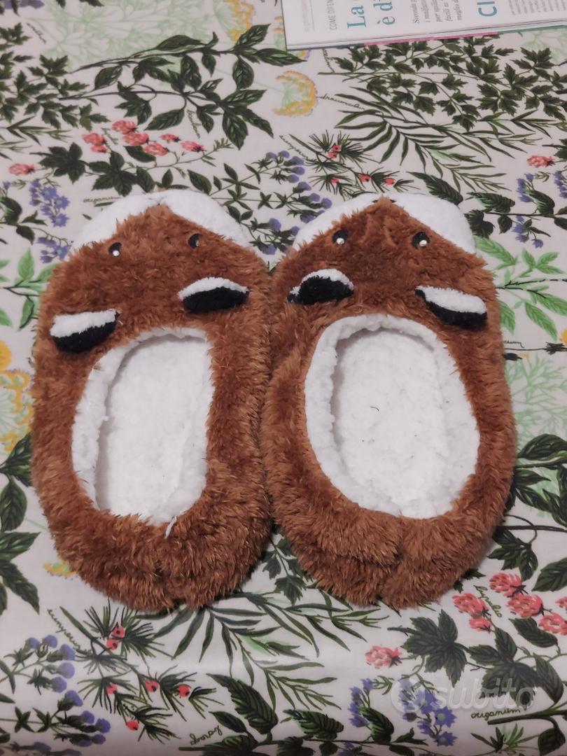 Pantofole A Forma Di Volpe In Memory Foam Con Suola Morida Impermeabile - Lavabili, Per Bambini - 5