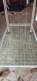 Carrello portabevande bar vintage anni 80 metallo 