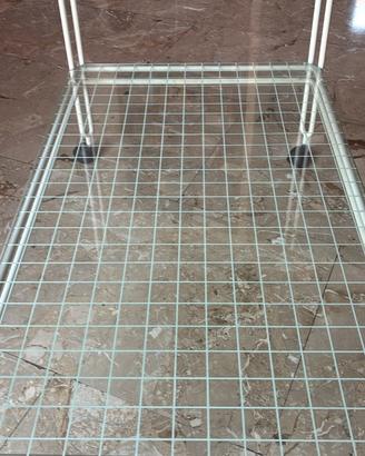 Carrello portabevande bar vintage anni 80 metallo 