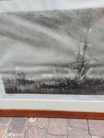 Incisione su pergamena.