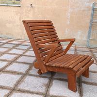 Poltrona/sdraio da giardino