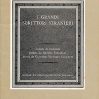 Catalogo UTET "I Grandi Scrittori Stranieri" -1967