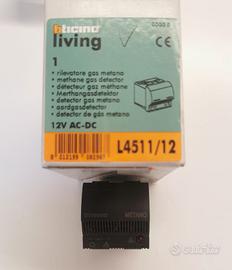 BTICINO L4511/12 - RIVELATORE GAS METANO