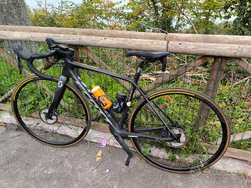 bicicletta da corsa Scott addict 10 disc tg xs 49