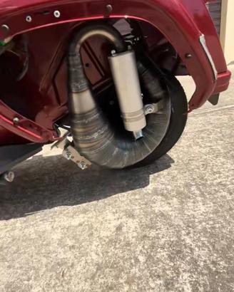 marmitta racing vmc kifly 62 per vespa 50 pk xl