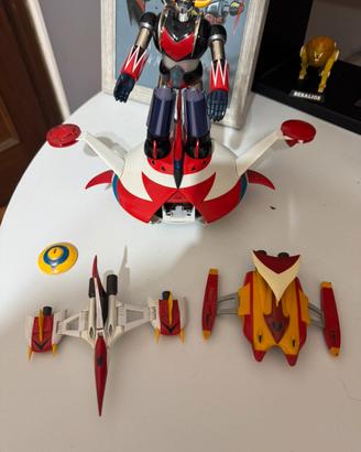 Set di goldrake in metallo anni 80