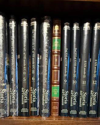 Enciclopedia rilegata pelle