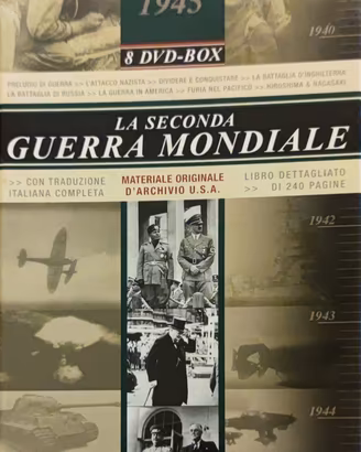 La seconda guerra mondiale - libro + 8 dvd