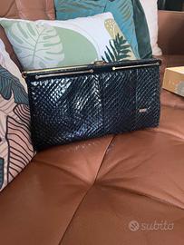 Pochette Borsa Vintage Anni70 Vera Pelle di Pitone