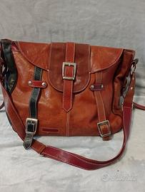 Borsa a spalla in  vera pelle - PRIMOPIANO 