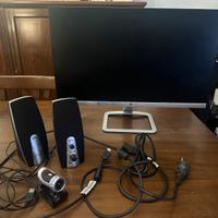 Monitor/Casse/videocamera