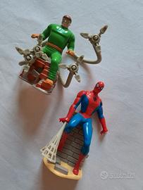 Set Spider‑Man + Doctor Octopus • Figurine Vintage