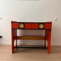 Scrivania Vintage, dtile Ettore Sottsass