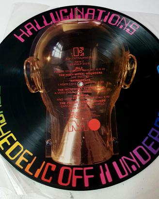 Vinile Picture Disc Psichedelic Underground Made 