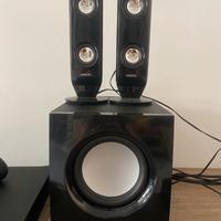 Subwoofer con 2 altoparlanti