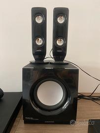 Subwoofer con 2 altoparlanti