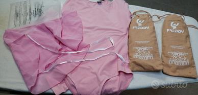 completo danza Freddy + 2 paia scarpe mis. 35 e 37