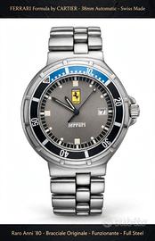 Ferrari formula by Cartier - Ref. 38mm  1988 Raro