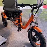Bici elettrica triciclo per adulti